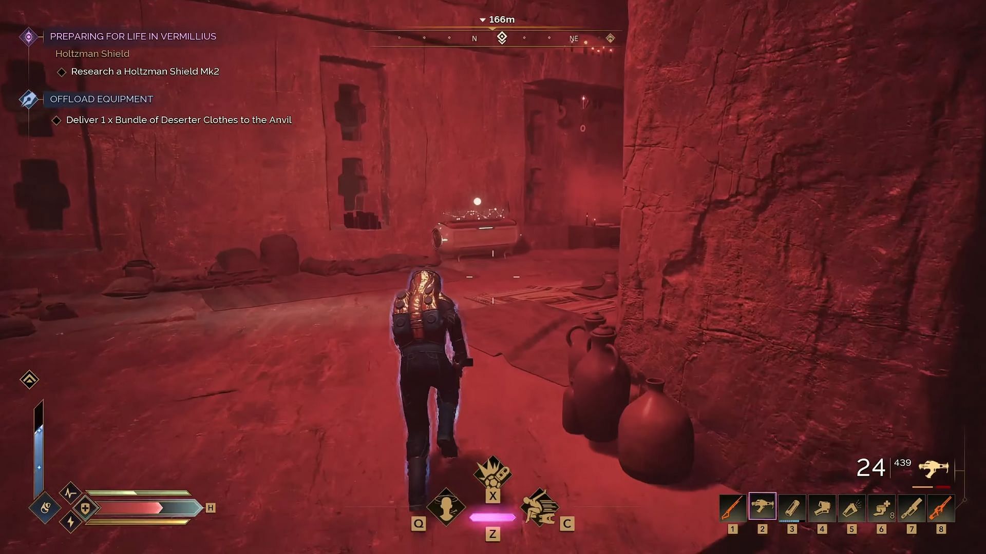 Loot the chest at the end of the room (Image via Funcom || YouTube/Hakei)